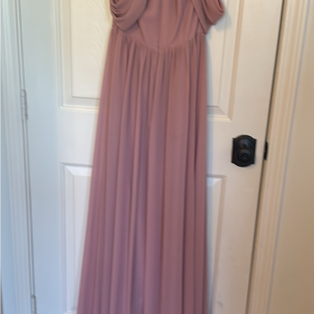 Elegant Mauve Gown